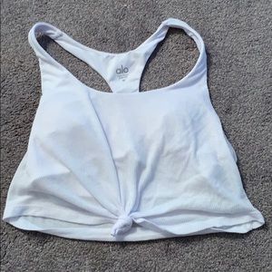 alo yoga knot sports bra